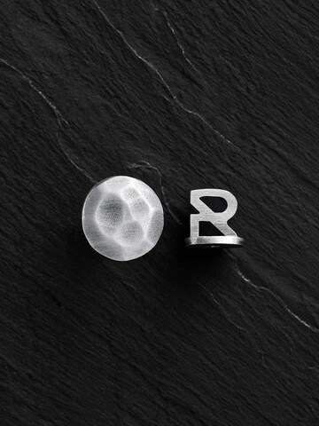 REYTEL Ohrring 'MONTE'‌‌‌‌‌‌ in Silber: Vorderseite