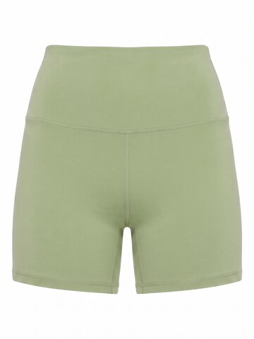 MyLibi Skinny Leggings 'Short Selkis Light Green' in Green: front