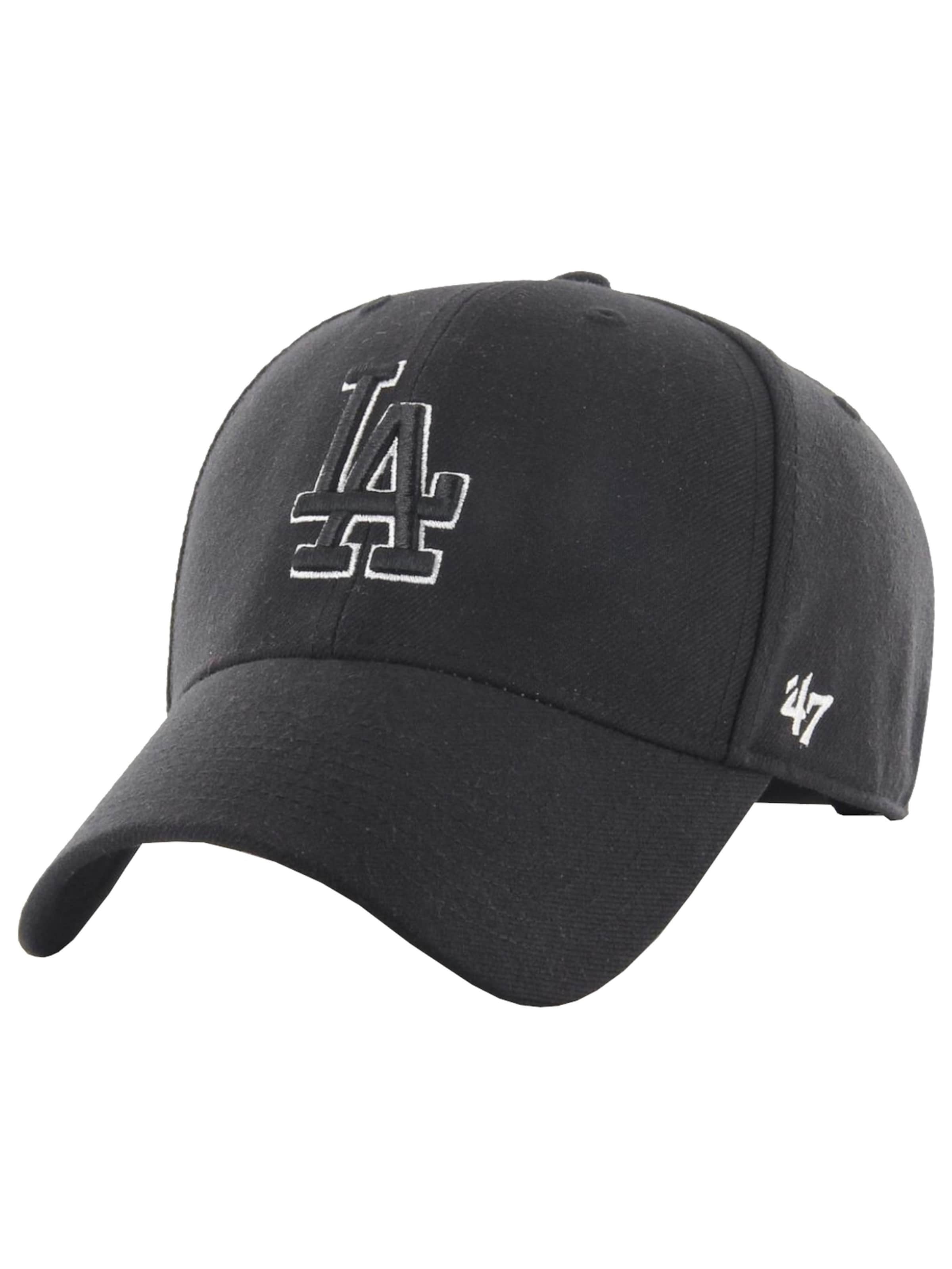 47 Cap 'MLB Los Angeles Dodgers'‌‌‌‌ in Schwarz: Vorderseite