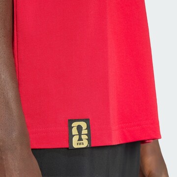 ADIDAS PERFORMANCE - Camiseta funcional 'FIFA Fussball-Weltmeisterschaft 26™ Portugal' en rojo