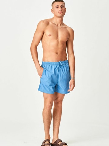 Shorts de bain ' Premium Badeshorts ' TEESHOPPEN en vert