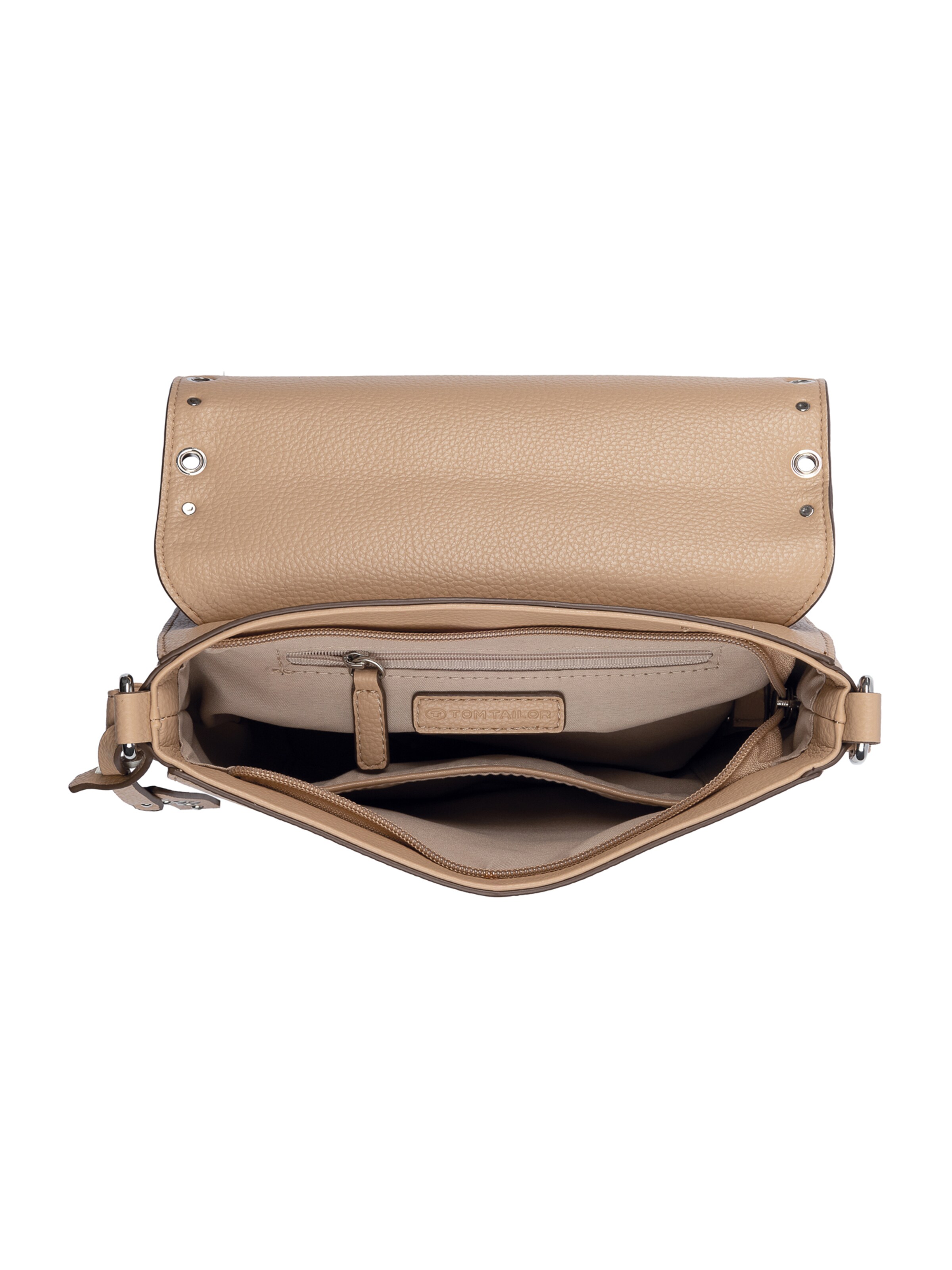 Geantă de umăr 'Elaria' de la TOM TAILOR pe maro