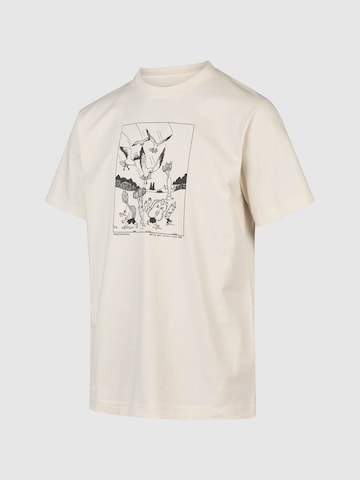 Maglietta 'Classic Birds of Prey' di Cleptomanicx in beige