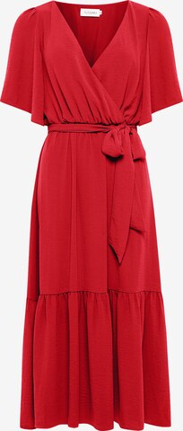 Tussah Φόρεμα 'ZURI' σε κόκκινο: μπροστά