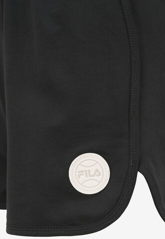 FILA - Loosefit Pantalón 'MILA' en negro