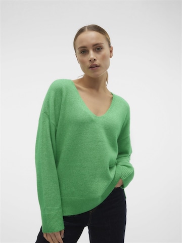 VERO MODA Sweater 'PHILINE' in Green