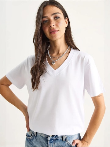 T-shirt 'T-Shirts' Bianco Lucci en blanc