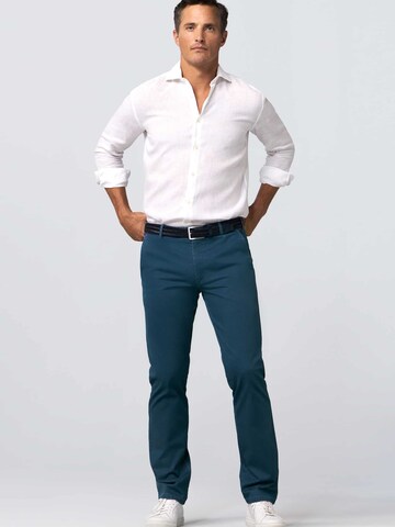 Regular Pantalon chino 'Roma' MEYER en bleu