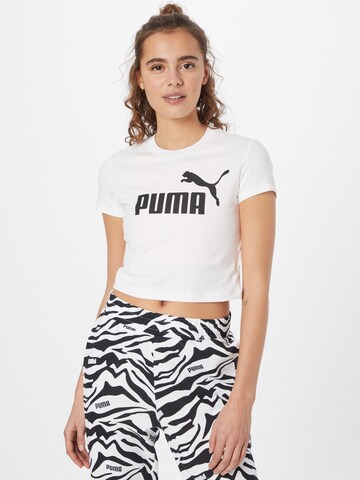 PUMA Performance Shirt in White: front