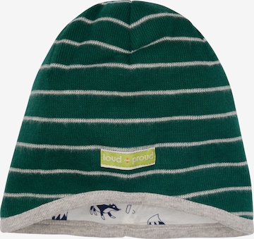 žalia loud + proud Megzta kepurė: priekis