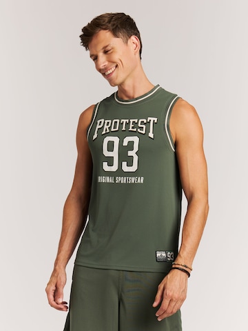 PROTEST Shirt 'PRTEspen'‌‌‌ in Grün