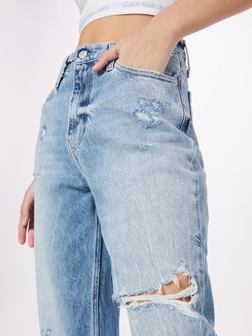 Regular Jeans de la Calvin Klein pe albastru