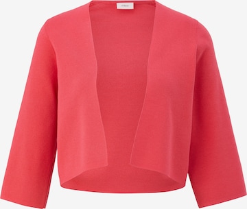s.Oliver BLACK LABEL Knit Cardigan in Pink: front
