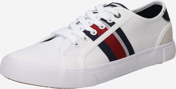 JACK & JONES Sneakers low 'KRUSHER' i hvit: forside