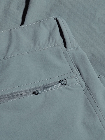 MAMMUT Regular Outdoor Pants 'Runbold Guide' in Grey