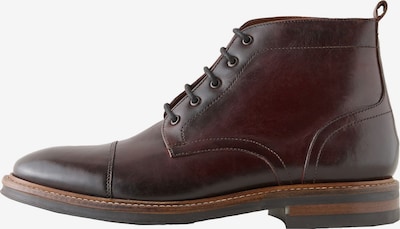 Auliniai batai su raišteliais iš Next, spalva – burgundiško vyno spalva, Prekių apžvalga