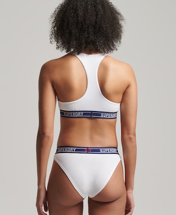 Slip Superdry en blanc