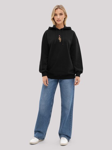 Sweat-shirt 'Finger Herz' F4NT4STIC en noir