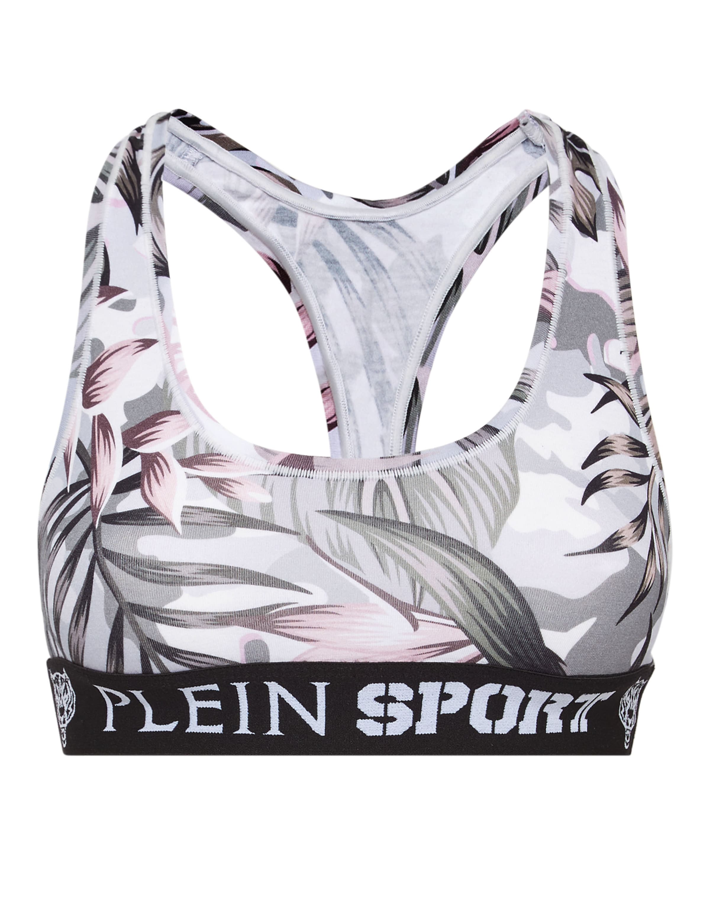 Plein Sport Bustier Set in Weiß