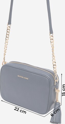 MICHAEL Michael Kors Torba za čez ramo | modra barva