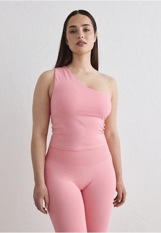 Aim'n Sporttop in Pink: Vorderseite