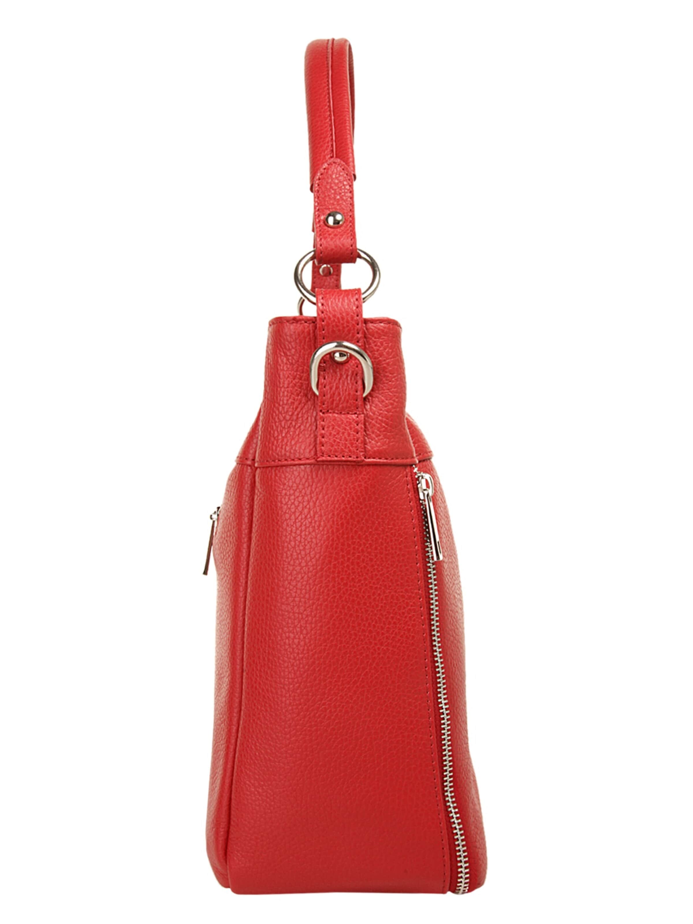 Cluty Handbag in Red