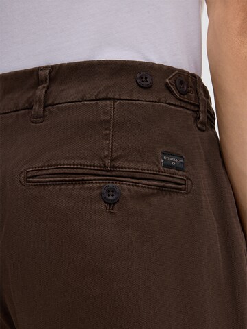 Regular Pantalon chino 'Rion' STRELLSON en marron