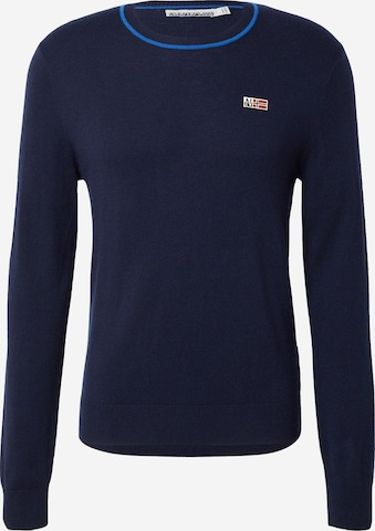 NAPAPIJRI Pullover 'DONORI C 4' in Blau: Vorderseite