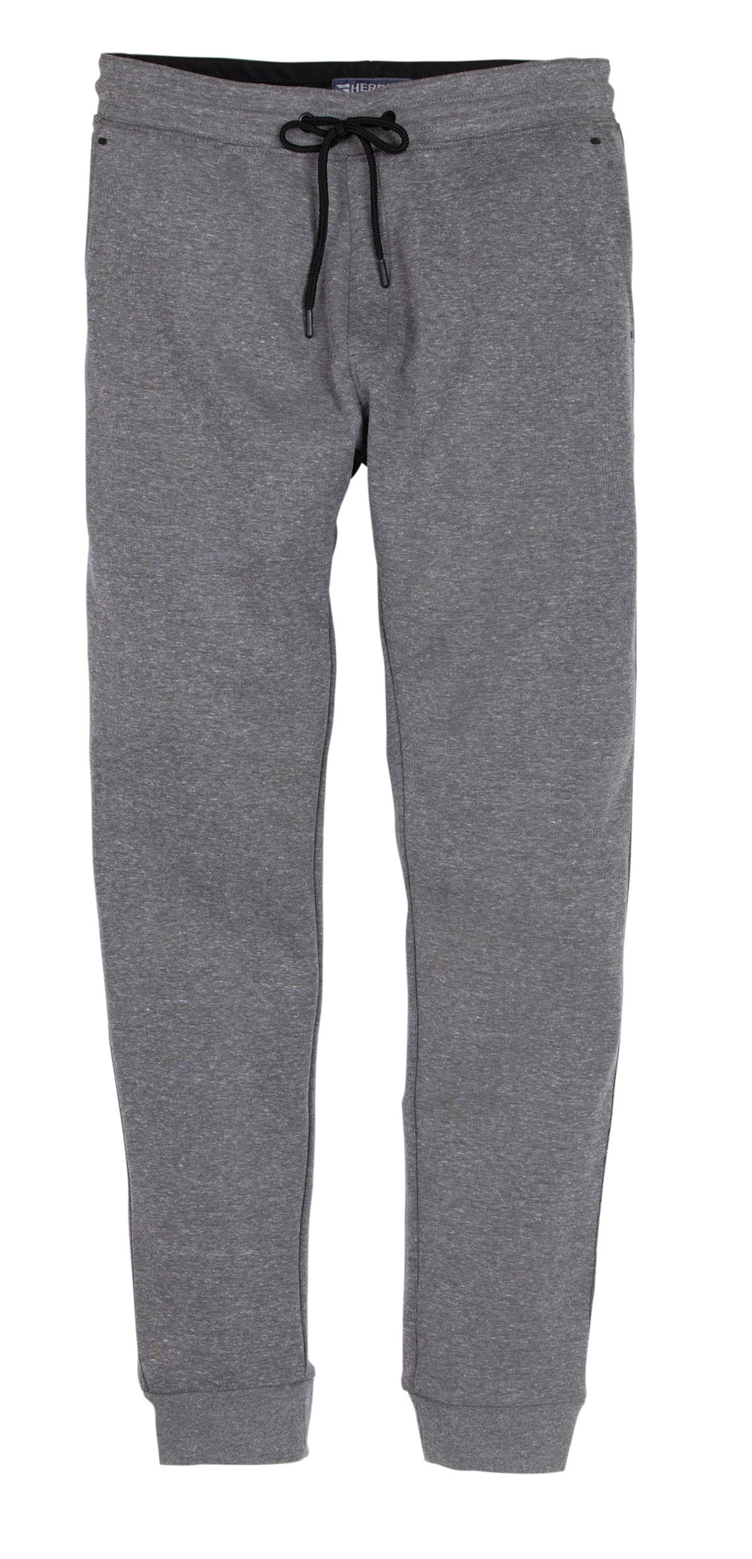 Hero Slimfit Sporthose 'James' in Grau: Vorderseite