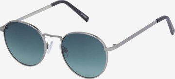 JACK & JONES Okulary przeciwsłoneczne 'Ryder' w kolorze srebrny: przód