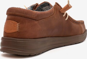 HEY DUDE Moccasins 'Wally' in Brown