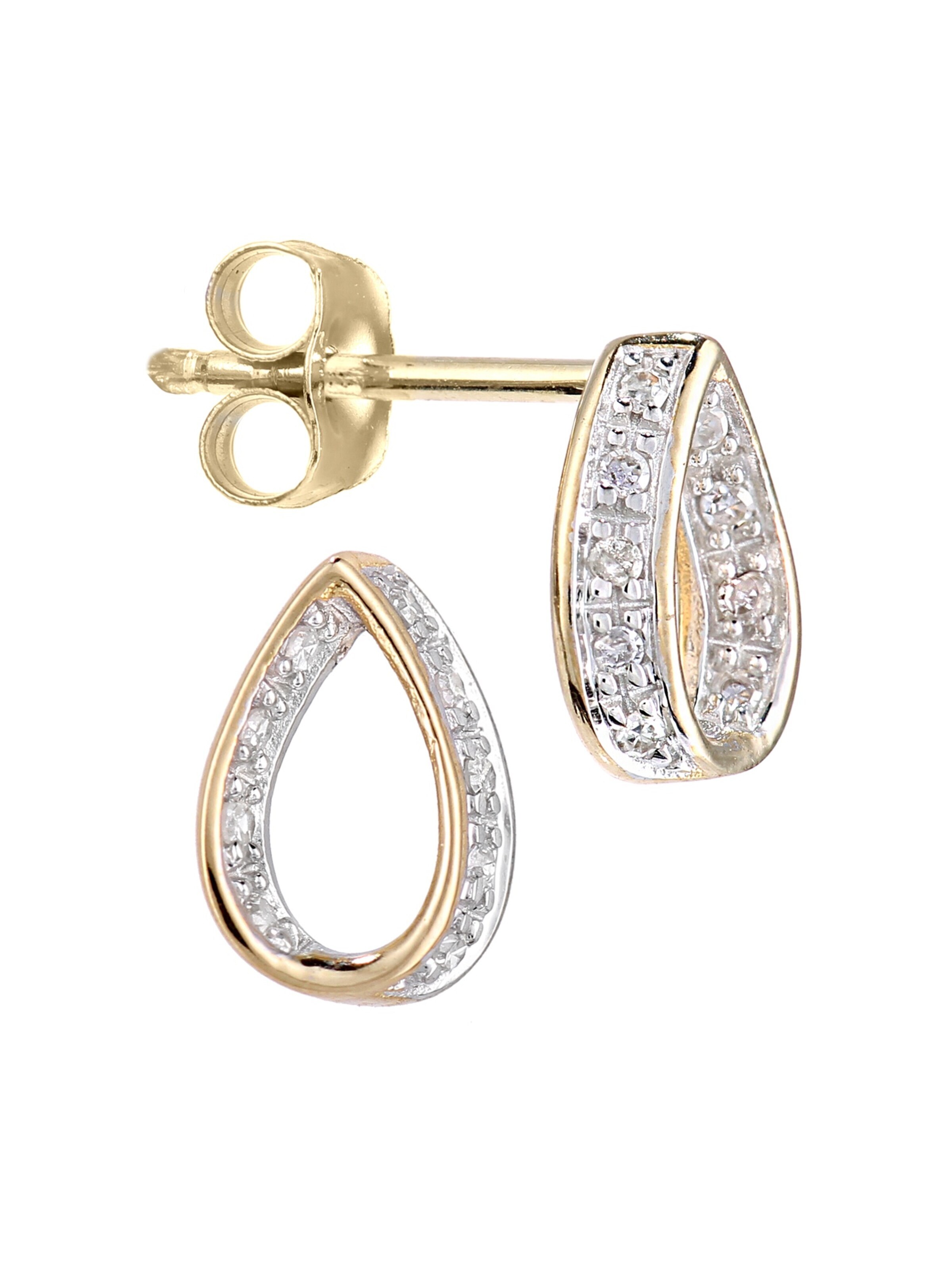 DIAMANT LETERNEL Oorbellen in Goud