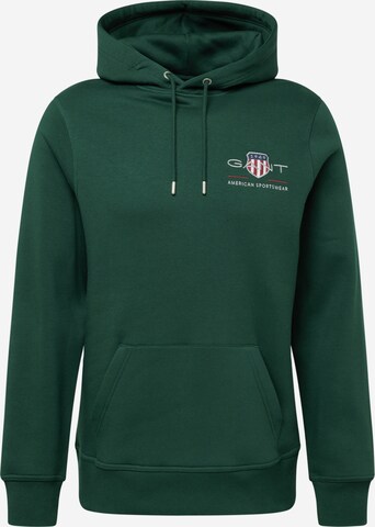 GANT Sweatshirt in Green: front