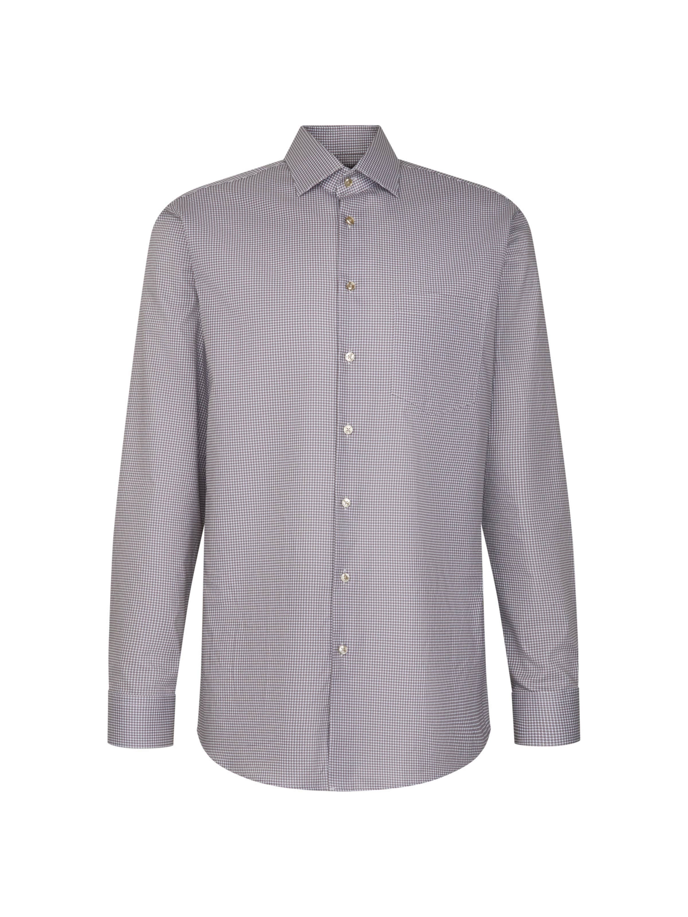 Coupe regular Chemise business 'Schwarze Rose' SEIDENSTICKER en beige : devant