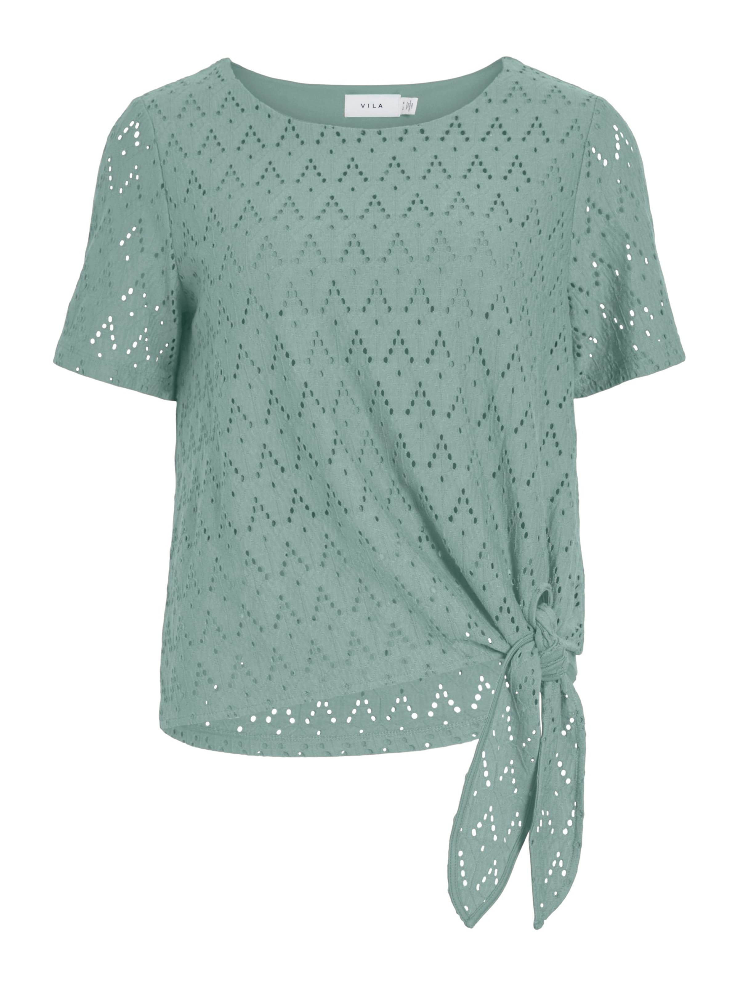 VILA Póló 'VIAMALINA' - kék: elől