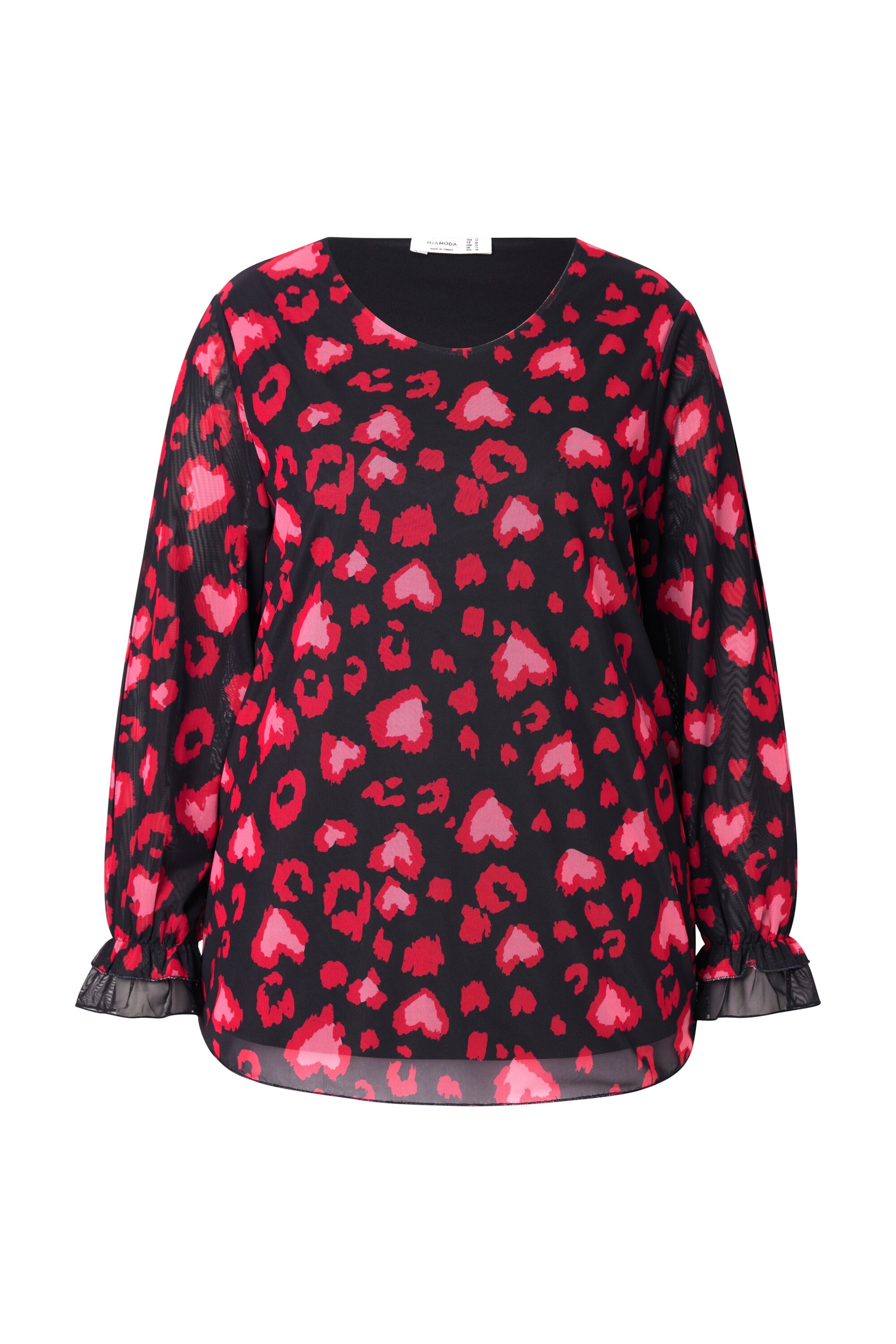 MIAMODA Blouse in Roze: voorkant