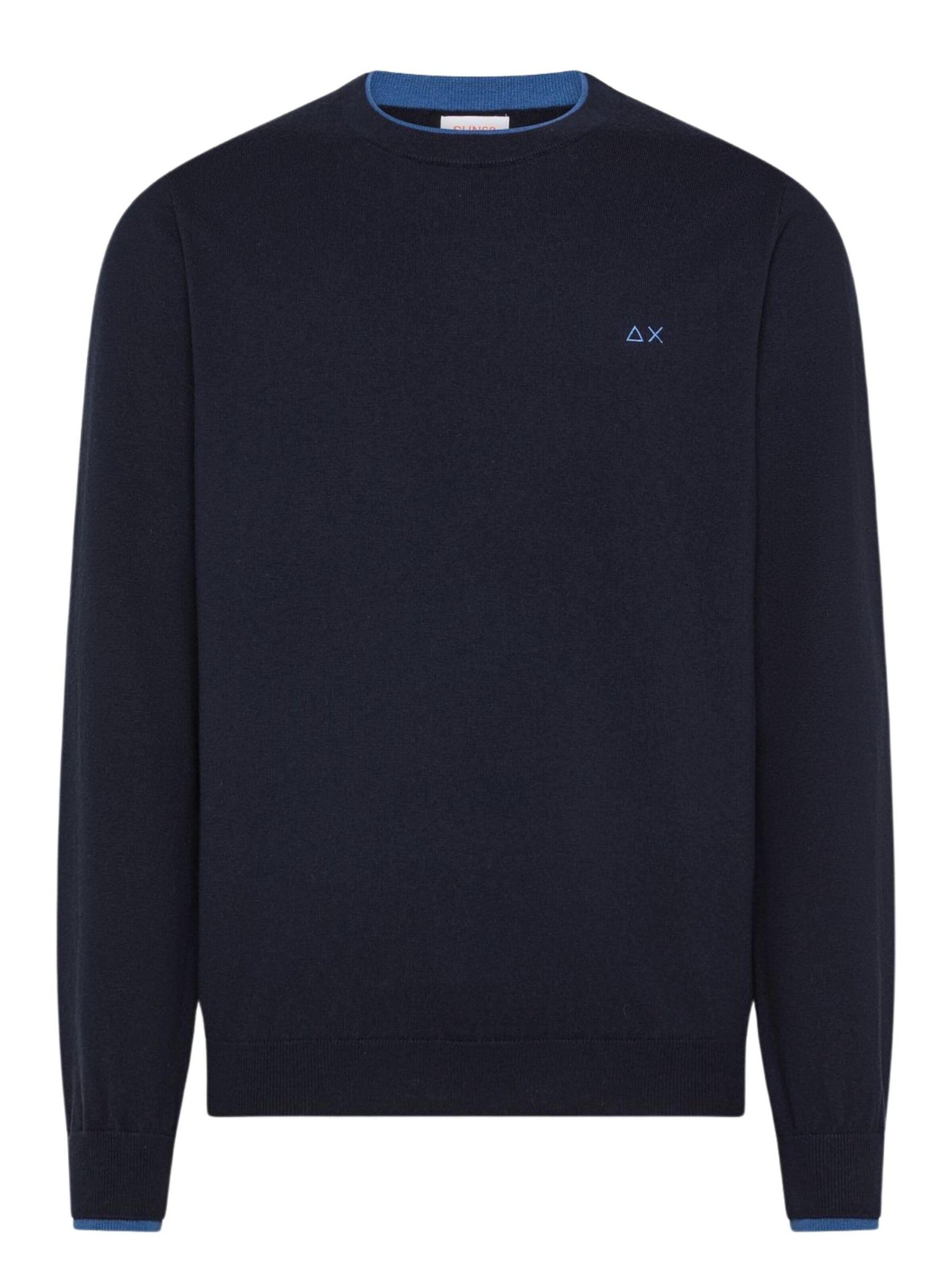 Pullover 'Maglieria K46159' di SUN68 in blu: frontale