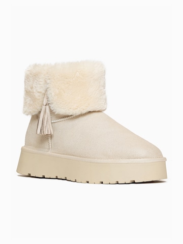 Boots da neve 'CINNAMON' di Island Boot in bianco