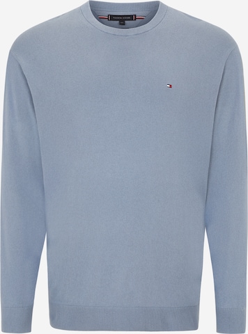Pull-over Tommy Hilfiger Big & Tall en bleu : devant