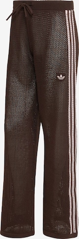 ADIDAS ORIGINALS Loosefit Broek 'Firebird' in Bruin: voorkant