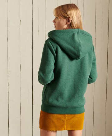 Superdry Zip-Up Hoodie in Green