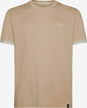 T-Shirt Boggi Milano en beige : devant