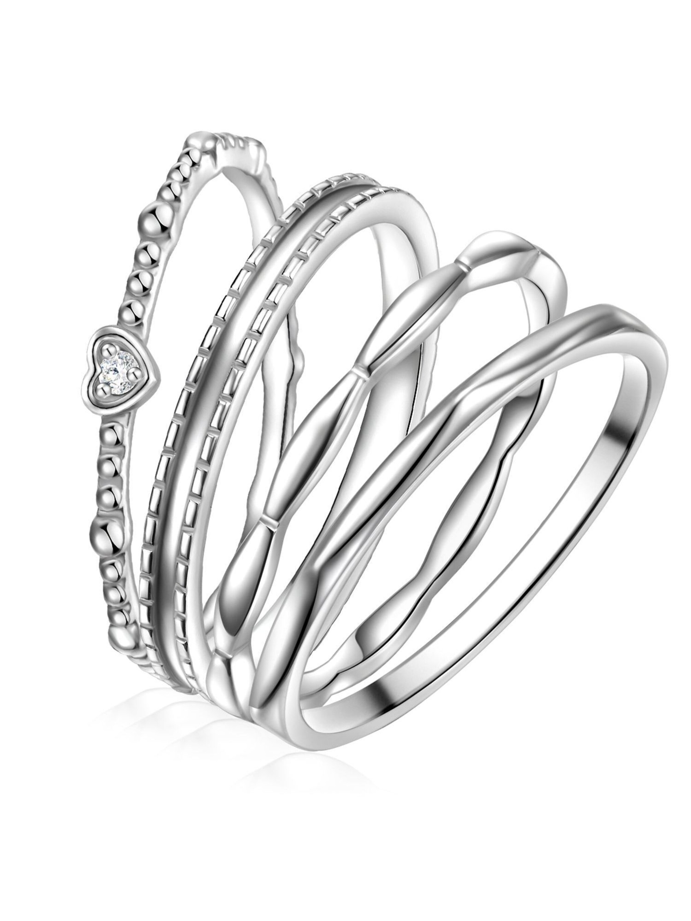 Glanzstücke München Ring in Silver: front