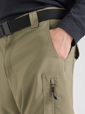 COLUMBIA - Regular Calças outdoor 'Silver Ridge™' em verde
