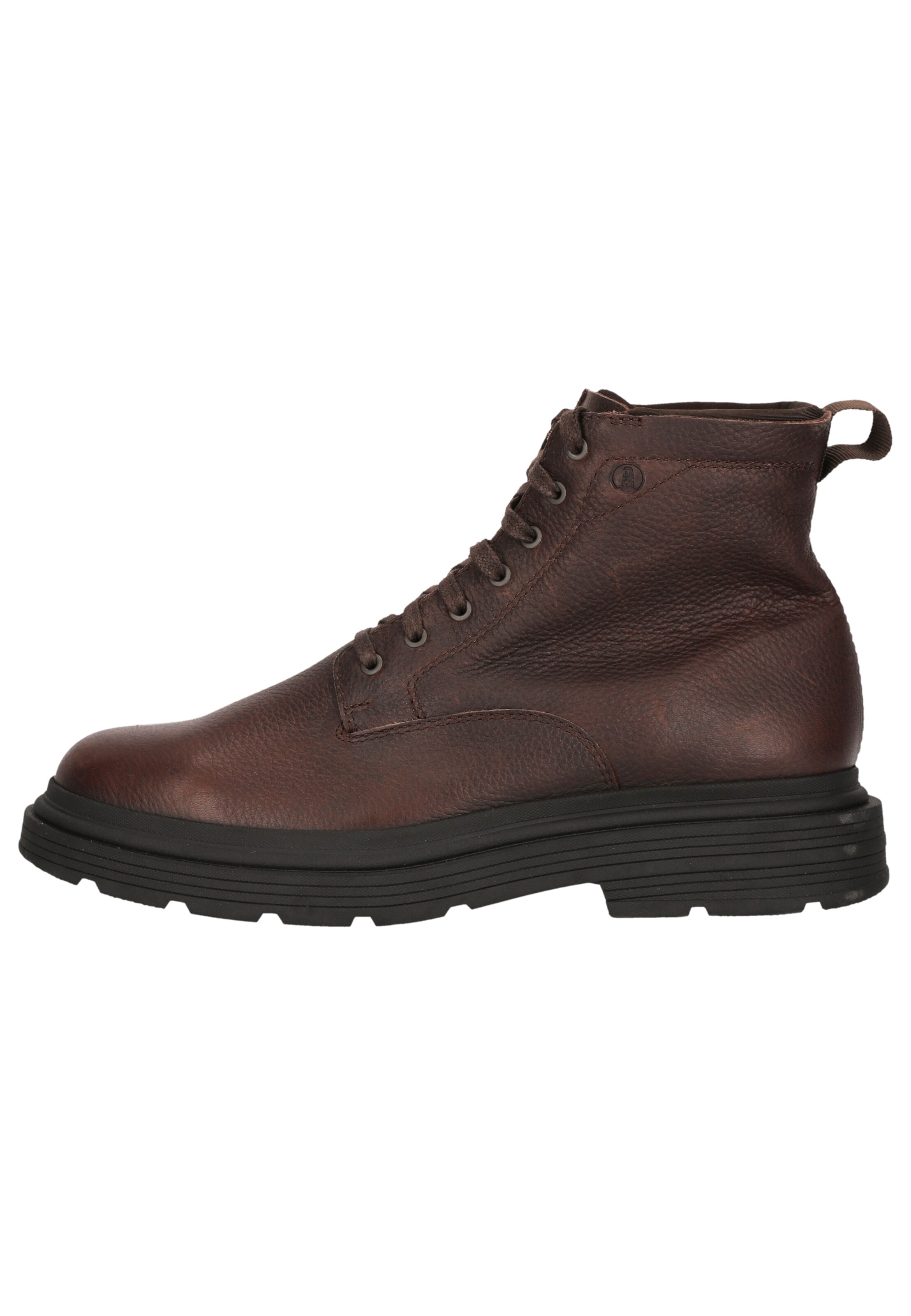 CLARKS Lace-up boot 'Badbury High Waterproof' in Brown