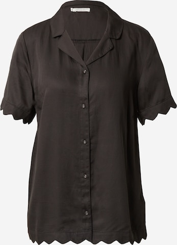 Chemise de nuit 'Jane' Underprotection en noir : devant