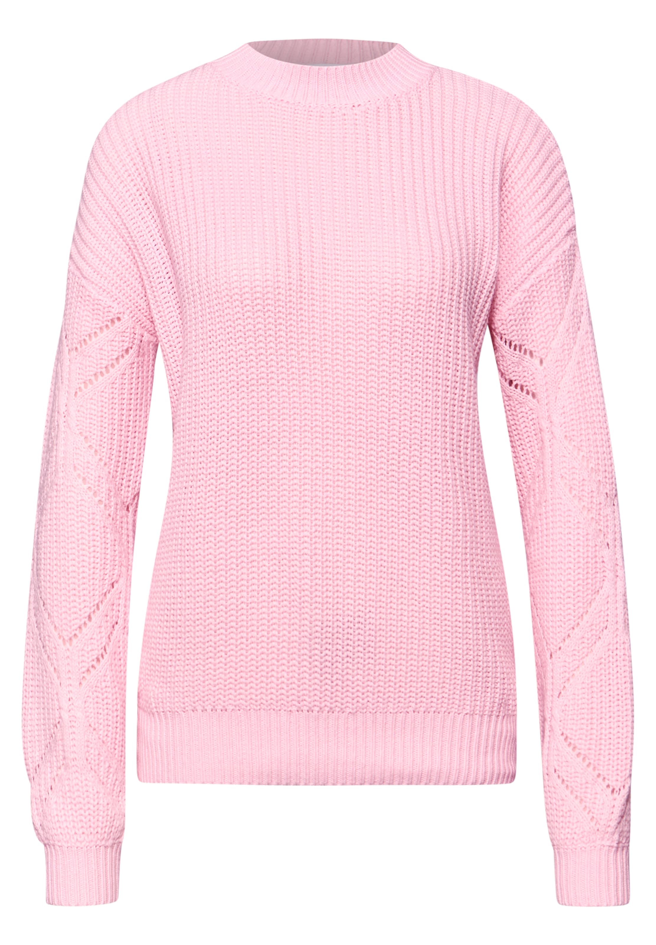 Street One Studio Sweater in Pink: front