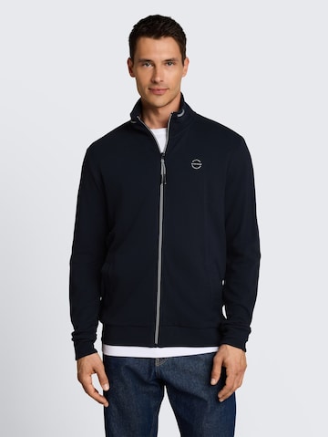 TOM TAILOR Sweatjacke in Blau: Vorderseite