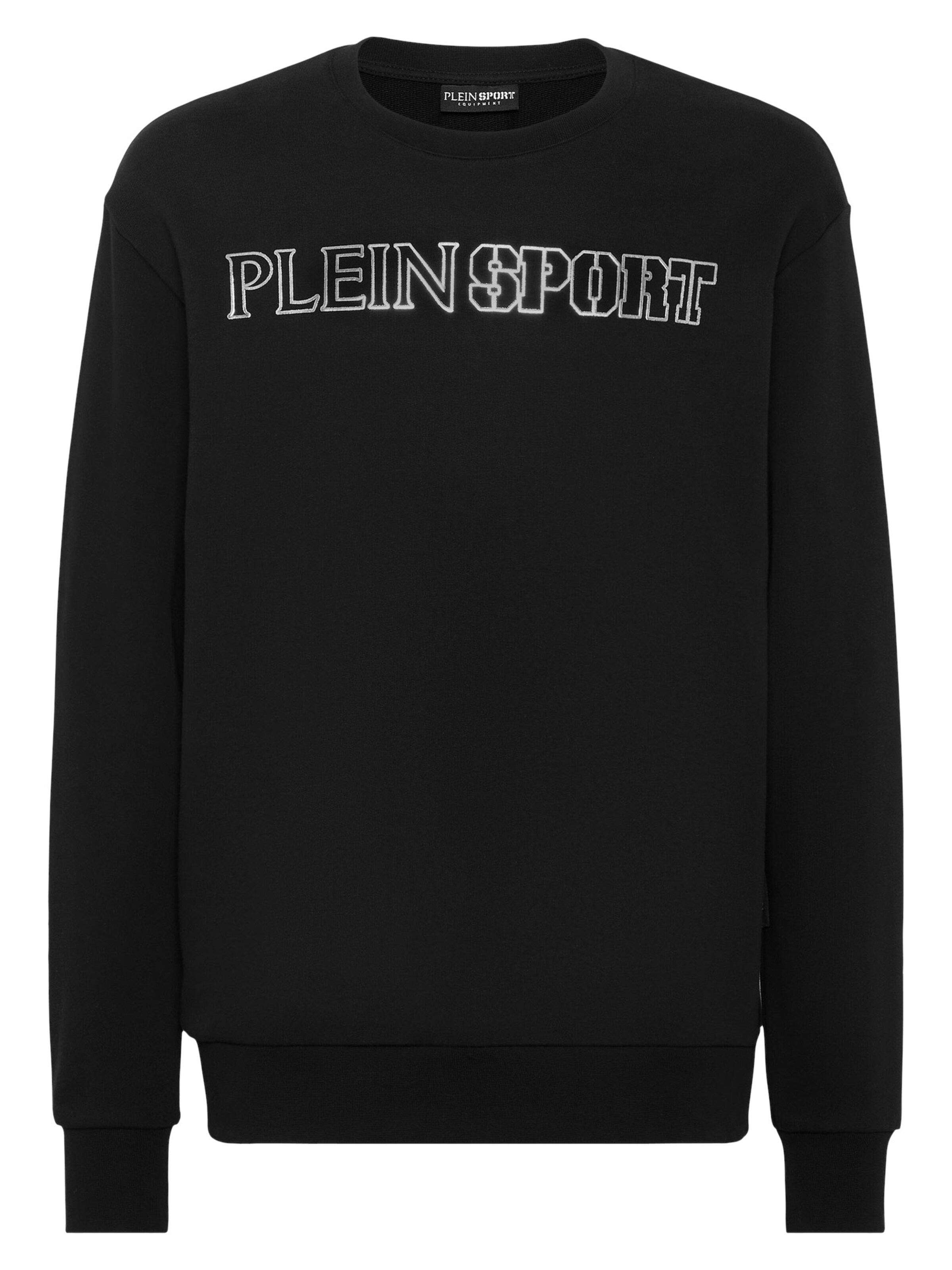Plein Sport - Sweatshirt 'Tiger' em preto: frente