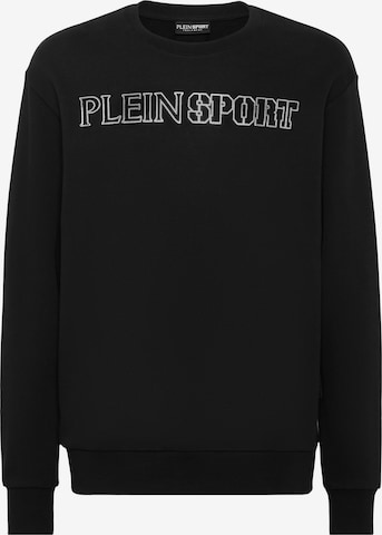 Plein Sport Sweatshirt 'Tiger' in Black: front